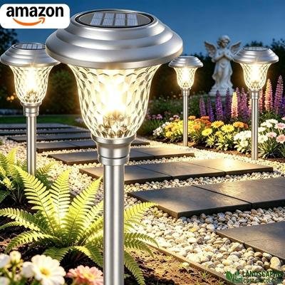 Beau Jardin Solar Pathway Lights 8-pack