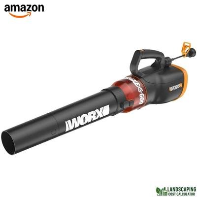 WORX 12 Amp Electric Leaf Blower, Turbine Blower